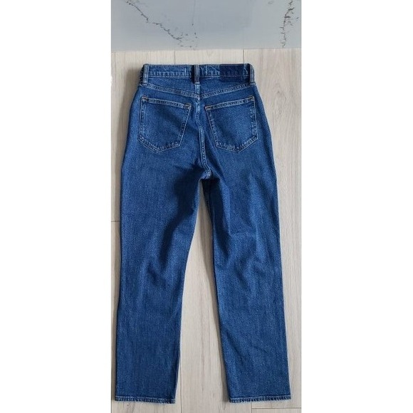 Abercrombie Fitch Jeans Womens 25 Curve Love Ankle Straight Ultra High Rise - Picture 2 of 4